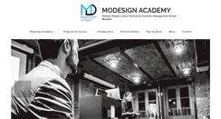 Desktop Screenshot of modesignacademy.com