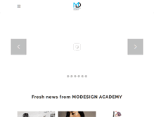 Tablet Screenshot of modesignacademy.com